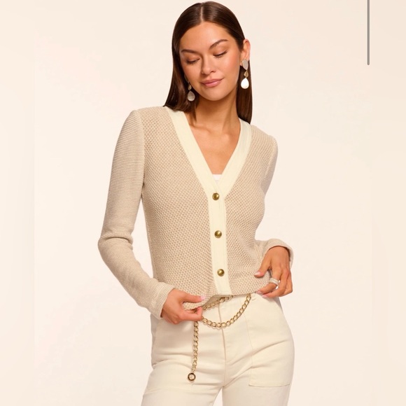 Huda Cotton Lurex Tweed Jacket (Originally $325)